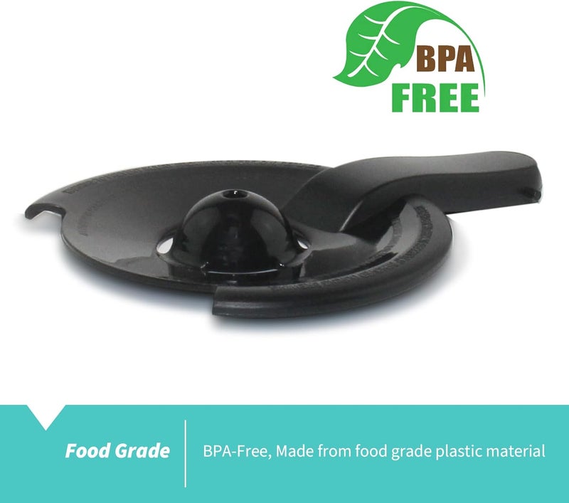 Sendextra 2-PACK Replacement Carafe Lid ONLY for Mr. Coffee 12 Cup Glass Coffee Carafe Pot, Part# 112435001000 - Image 2